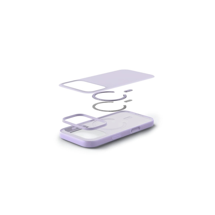 Чохол до мобільного телефона Belkin Magnetic Protective Grip iPhone 17 Pro Lavender (MSA035HQLV)