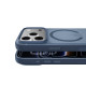 Чохол до мобільного телефона Belkin Magnetic Protective Grip iPhone 17 Pro Navy (MSA035HQNY)