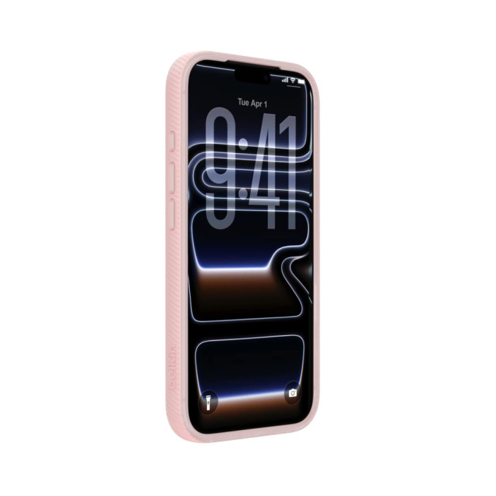 Чохол до мобільного телефона Belkin Magnetic Protective Grip iPhone 17 Pro Pink (MSA035HQPK)