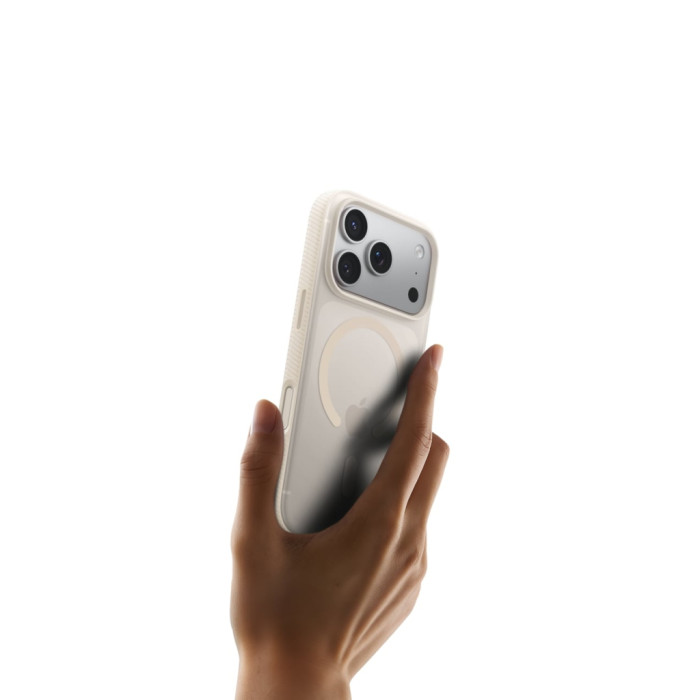 Чохол до мобільного телефона Belkin Magnetic Protective Grip iPhone 17 Pro Sand (MSA035HQSA)
