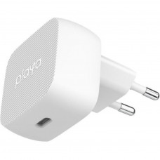 Зарядний пристрій Belkin Playa Home Charger 18W USB-C PD, white (PP0001VFC2-PBB)