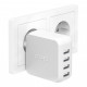 Зарядний пристрій Belkin Playa by Belkin Home Charger 40W 4-PORT USB 2.4A, white (PP0003VFC2-PBB)