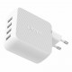 Зарядний пристрій Belkin Playa by Belkin Home Charger 40W 4-PORT USB 2.4A, white (PP0003VFC2-PBB)