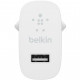 Зарядний пристрій Belkin (12W) USB-A 2.4A, white (WCA002VFWH)