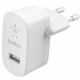 Зарядний пристрій Belkin (12W) USB-A 2.4A, white (WCA002VFWH)