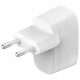 Зарядний пристрій Belkin (12W) USB-A 2.4A, white (WCA002VFWH)