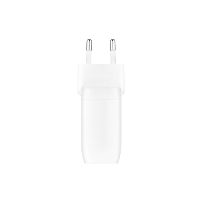 Зарядний пристрій Belkin 30W 2хUSB-С PD PPS white (WCB010VFWH)