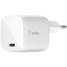 Зарядний пристрій Belkin GAN (30W) USB-С, white (WCH001VFWH)