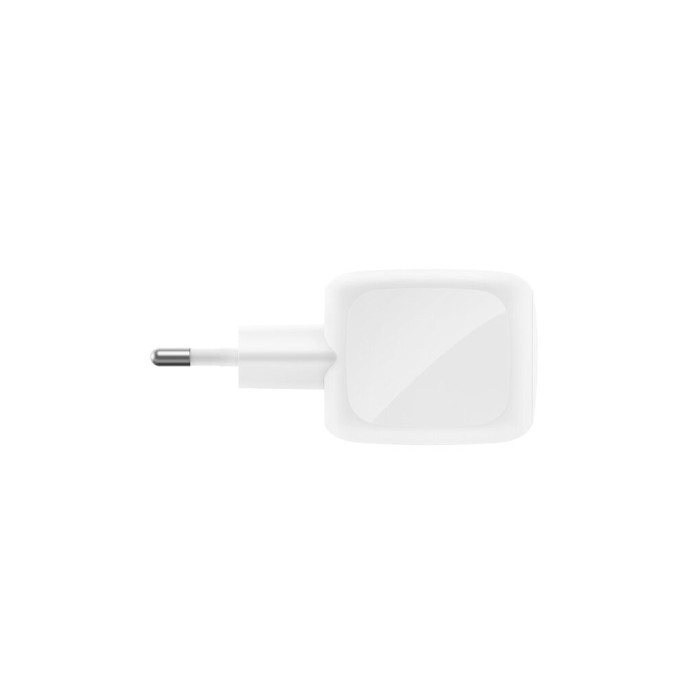 Зарядний пристрій Belkin 2xUSB-C PD50W GaN PPS + cable USB-C to USB-C 1.0m white (WCH019KQ1MWH-B6)