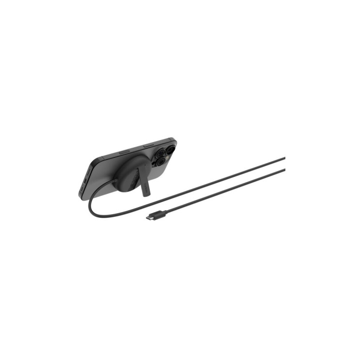 Зарядний пристрій Belkin UltraCharge Magnetic Kickstand 15В black (WIA011HQBK)