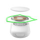 Зарядний пристрій Belkin UltraCharge Wireless 2-in-1 25W white (WIZ039KQWH)