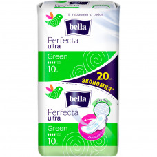 Гігієнічні прокладки Bella Perfecta Ultra Green Drai 20 шт. (5900516306007)