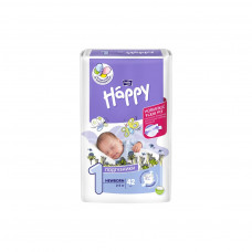 Підгузок Bella Baby Happy newborn 2-5кг 42 шт (5900516600693)