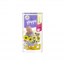 Підгузок Bella Baby Happy Maxi Plus 9-20 кг 62 шт (5900516601140)