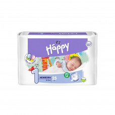 Підгузок Bella Baby Happy Newborn 2-5 кг 25 шт (5900516601805)