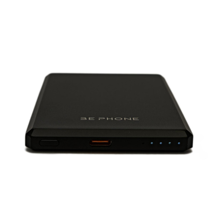 Батарея універсальна BePhone 5000mAh, 15W, MagSafe, black (BP-K5-BK)