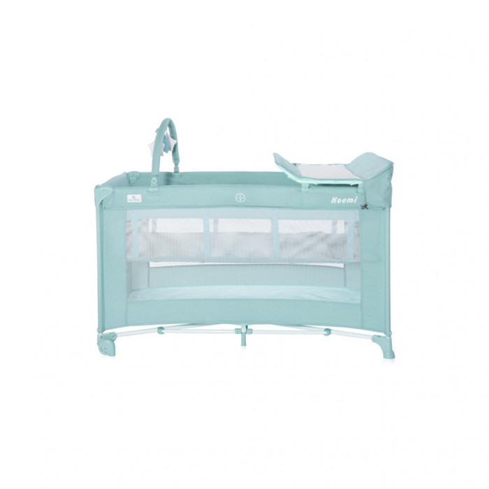 Дитячий манеж Bertoni/Lorelli NOEMI 2L+ blue surf tedd