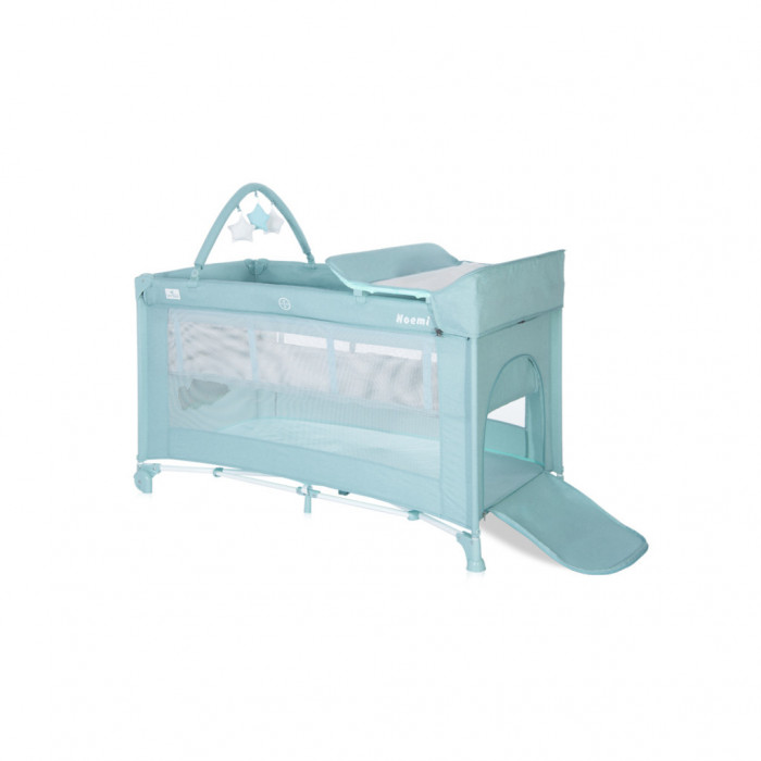 Дитячий манеж Bertoni/Lorelli NOEMI 2L+ blue surf tedd