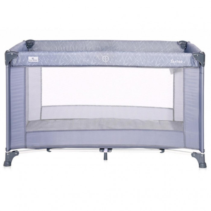 Дитячий манеж Bertoni/Lorelli TORINO 1L silver blue