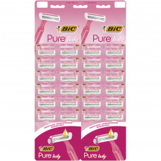 Бритва Bic Pure 3 Lady Pink 24 шт. (3086123395145)