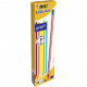 Олівець графітний Bic Evolution Stripes HB, з гумкою (bc8960342)