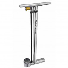 Велосипедний насос Birzman Maha Push & Twist Tiny Tanker підлоговий 220psi Silver (BM17-PT-TT-S)