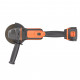 Шліфувальна машина Black&Decker 18V, 4Ah, 125 мм, 8600 об/хв (BCG720M1)