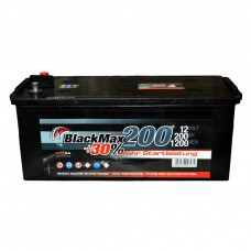 Акумулятор автомобільний BlackMax 200Ah збоку (+/-) (BТ5078)