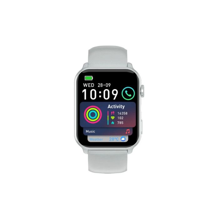Смарт-годинник Blackview R30 Max Silver (6931548323167)