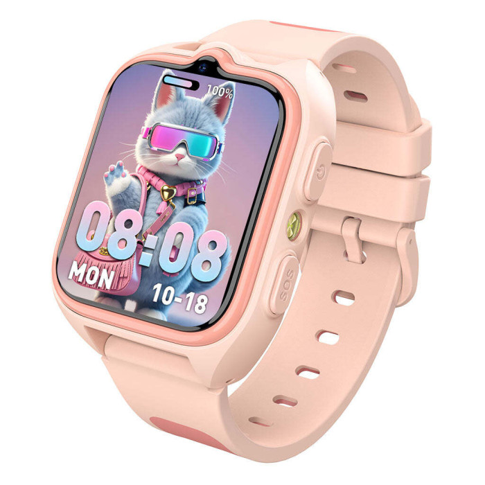Смарт-годинник Blackview Z30 Pink Годинник дитячий з GPS (6931548323839)