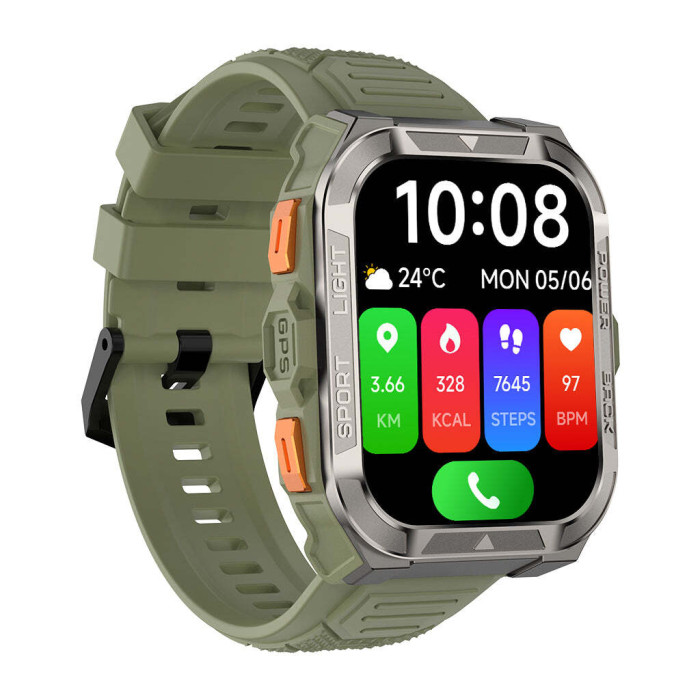 Смарт-годинник Blackview W80 Pro Green (6931548324072)