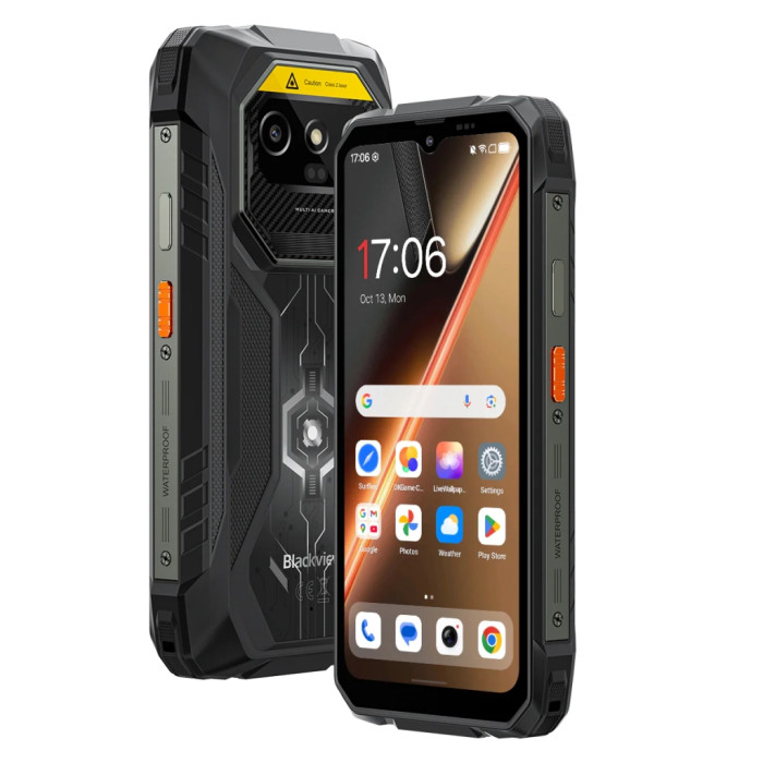 Мобільний телефон Blackview ROCK 8/256GB Black (6931548325048)