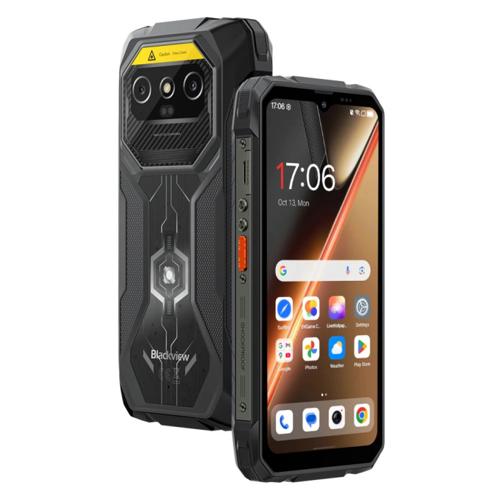 Мобільний телефон Blackview ROCK 8/256GB Black (6931548325048)