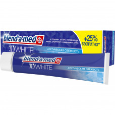 Зубна паста Blend-a-med 3D White Арктическая Свежесть 125 мл (5410076475834)