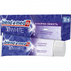 Зубна паста Blend-a-med 3D White Класична свіжість 100 мл (8006540792896)