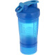 Шейкер спортивний BlenderBottle ProStak 650ml з 2-ма контейнерами Cyan (PS 22oz Cyan)