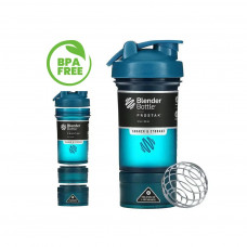 Шейкер спортивний BlenderBottle ProStak 22oz/650 мл з 2-ма контейнерами Синій (PS 22oz Navy)