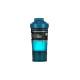 Шейкер спортивний BlenderBottle ProStak 22oz/650 мл з 2-ма контейнерами Синій (PS 22oz Navy)