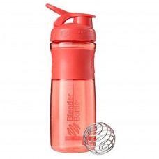 Шейкер спортивний BlenderBottle SportMixer 820ml Coral ORIGINAL (SM 28oz Coral)