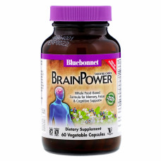 Трави Bluebonnet Nutrition Комплекс Підтримки для Мозку, Targeted Choice, Brain Power, (BLB-02054)