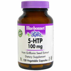 Амінокислота Bluebonnet Nutrition 5-HTP (гідроксітріптофан), 100 мг, 120 капсул (BLB0053)