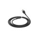 Дата кабель USB 2.0 AM to Lightning 1.0m 2.4A black BOROFONE (6931474743893)