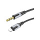 Кабель мультимедійний Lightning to 3.5mm M 1.0m black BOROFONE (6941991108327)