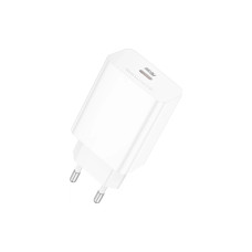 Зарядний пристрій BOROFONE BA21A USB-C PD20W white (6941991111402)