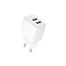 Зарядний пристрій BOROFONE BAS41A 2xUSB white (6941991113741)