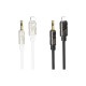 Кабель мультимедійний Lightning to 3.5mm M 1.0m black BOROFONE (6941991117749)