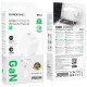 Зарядний пристрій BOROFONE BN26 Fuente USB-C PD20W + cable USB-C to USB-C White (6941991120251)