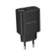 Зарядний пристрій BOROFONE BA97A Ilustre USB-C PD30W digital display Black (6941991120480)