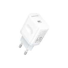 Зарядний пристрій BOROFONE BA99A USB-C PD20W white (6941991121357)