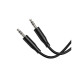Кабель мультимедійний 3.5mm M to 3.5mm M 1.0m BL26 black BOROFONE (6941991122170)